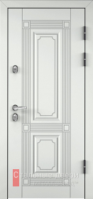 Входные двери МДФ в Высоковске «Белые двери МДФ»