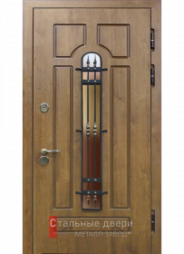 Входные двери МДФ в Высоковске «Двери МДФ со стеклом»